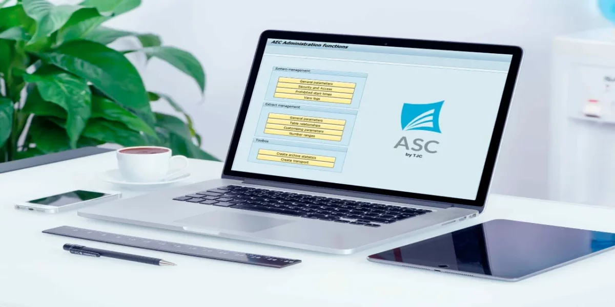 Dispositions des ordinateurs portables du logiciel ASC